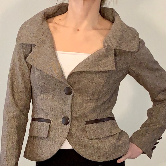 Equestrian style Dalia Macphee Collection tweed blazer - Picture 1 of 10